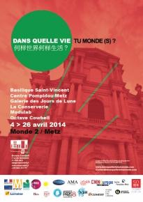 Dans Quelle Vie Tu Mondes-Programme culturel 2014