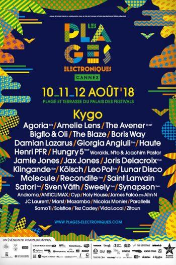 Festival Les Plages Electroniques 2018 Cannes Artistikrezo